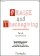 Praise and Thanksgiving Set 4 Organ sheet music cover